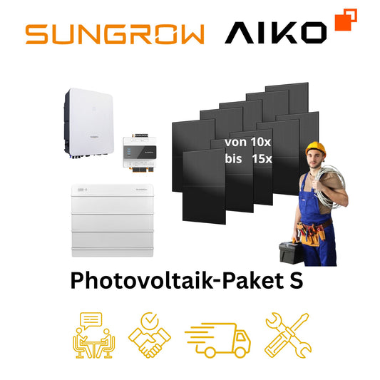 Photovoltaik inkl. Montage Premium-Rundum-Sorglos-Paket S: (4.75-6.65 kWp)