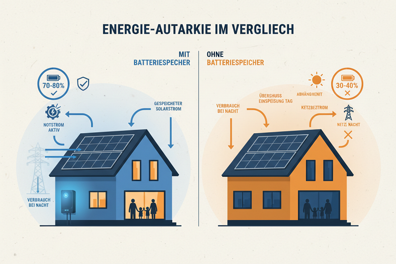 Vergleich pv anlage mit und ohne Speicher: Lohnt sich eine PV-Anlage mit Speicher?