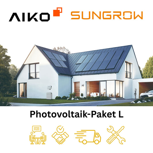 Photovoltaik inkl. Montage Premium-Rundum-Sorglos-Paket L: (9.50-10.92 kWp)