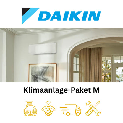 Klimaanlage Paket M: Daikin Emura3 Multi-Split System – für 2 Räume